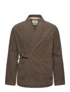 Anerkjendt Akjesper Cord Kimono Khaki Green