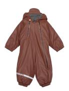 Mikk-line Pu Snow Suit 2 Zip Recycled Brun