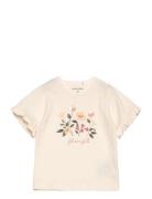 Minymo T-Shirt Ss Kräm