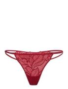 Lindex Brief Thong Low Mini Jasmine Röd