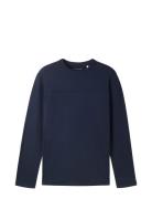 Tom Tailor Basic Longsleeve Marinblå