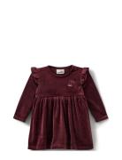 Sofie Schnoor Baby And Kids Ritasb Dress Burgundy