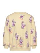 Lindex Sweatshirt Over D Aop Bunni Gul