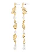 Pilgrim Sloan Pearl Earrings Guld