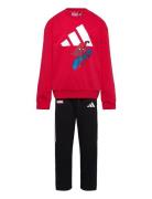 Adidas Sportswear Lk Mrvl Sm Jog Röd