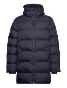 GANT Active Cloud Mid Length Jacket Marinblå