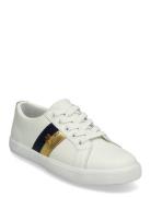 Lauren Ralph Lauren Janson Ii Leather Sneaker Vit