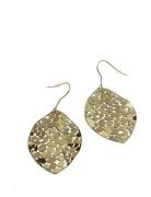 Bud To Rose Leaf Small Earring Guld