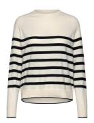 Lexington Clothing Cashmere Blend Raglan Sweater Kräm