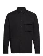 Belstaff Scale Shirt Black Svart