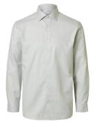 Selected Homme Slhslim-Ethan Shirt Ls Spread Noos Grön