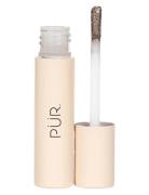 PÜR On Point Tint Creamy Eyeshadow & Primer With Peptides Brun