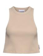 HAN Kjøbenhavn Cropped Racer Top Beige