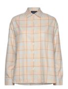 Lexington Clothing Over D Organic Cotton Check Flannel Shirt Multi/pat...