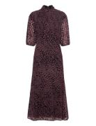 Ba&sh Dress Duny Burgundy