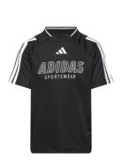 Adidas Sportswear J Hot Tee Svart