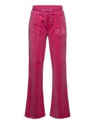 Juicy Couture Jc Diamante Wide Leg Jogger Rosa