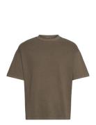 Weekday Boxy T-Shirt Khaki Green