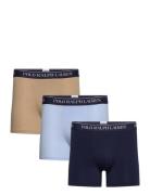 Polo Ralph Lauren Underwear Stretch Cotton Boxer Brief 3-Pack Marinblå