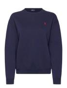 Polo Ralph Lauren Fleece Crewneck Sweatshirt Marinblå