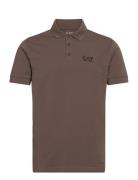 EA7 Polo Shirt Brun