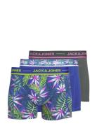 Jack & J S Jacpink Leaves Trunks 3 Pack Sn Blå