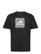 Adidas Performance Sport Optimist Sun Logo Sportswear Graphic T-Shirt ...