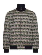 Scotch & Soda Jacquard Tracksuit Jacket Khaki Green