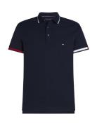 Tommy Hilfiger Flag Cuff Slim Fit Polo Marinblå