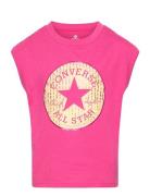 Converse Kt-S/S Knit Top Rosa