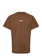 Clean Cut Copenhagen Cohen Brushed Tee Ss Brun