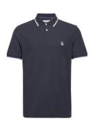 Original Penguin Tipped Polo Org Piq Blå