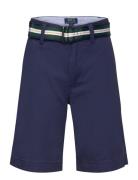 Ralph Lauren Kids Straight Fit Flex Abrasion Twill Short Marinblå