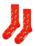Happy Socks Orange Spritz Sock Röd