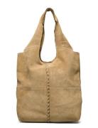 Becksöndergaard Suede Demi Bag Beige