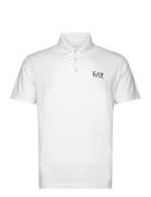 EA7 Polo Shirt Vit