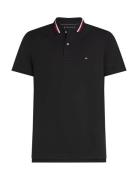 Tommy Hilfiger Rwb Collar Reg Polo Svart