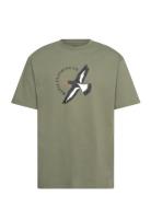 Makia Wader T-Shirt Khaki Green