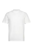 J. Lindeberg Ace Mock Neck T-Shirt Vit