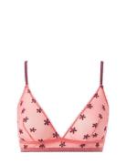 Understatement Underwear Mesh Triangle Bralette Rosa