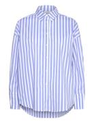 Coster Copenhagen Cc Heart Harper Stripe Over Shirt Blå