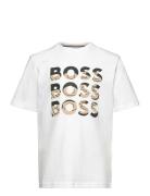 BOSS Short Sleeves Tee-Shirt Vit