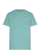 Ralph Lauren Kids Cotton Jersey Crewneck Tee Grön