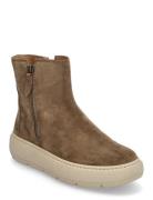 Gabor Ankle Boot, Warmlining Brun