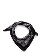 Lindbergh Bandana With Pattern Svart