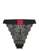 HUGO Brief Rl Lace Svart