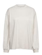 Monki Over D Long Sleeve T-Shirt Kräm