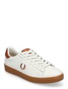 Fred Perry Spencer Leather Vit