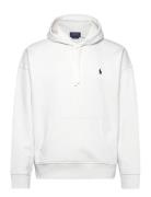 Polo Ralph Lauren Relaxed Fit Logo Fleece Hoodie Vit