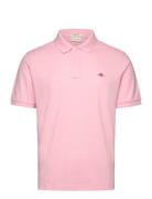 GANT Reg Shield Ss Pique Polo Rosa